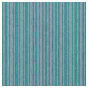 Lichtschiefer-Graue und Aquamarine Streifenmuster Stoff