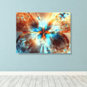 Lichtschmetterling - Leinwand (Insitu (Holzboden))