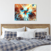 Lichtschmetterling - Leinwand (Insitu (Schlafzimmer))