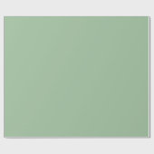 Lichtschmierte Moosminze, Solid Color Geschenkpapier (Flach)