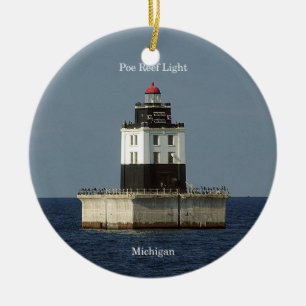 Lichtschmuck des Poe Reef Keramik Ornament