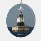 Lichtschmuck des Poe Reef Keramik Ornament (Links)