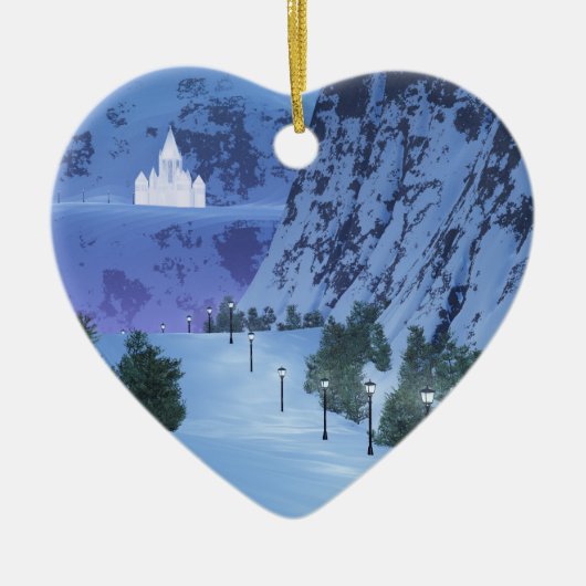 Lichtschmuck Keramikornament (Vorne)