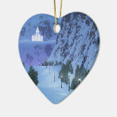 Lichtschmuck Keramikornament (Links)