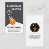 Lichtschranke für künstlerisches Licht Visitenkarte (Vorne/Hinten)