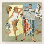 Lichtschutz? Glasuntersetzer (Vorderseite)