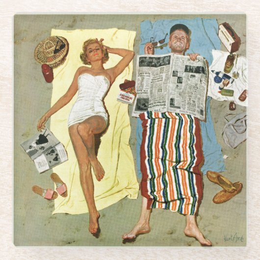 Lichtschutz? Glasuntersetzer (Vorderseite)