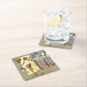 Lichtschutz? Rechteckiger Pappuntersetzer (Vor Ort)