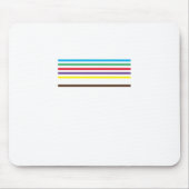 Lichtschwert-Minimalkonstruktion Mousepad (Vorne)