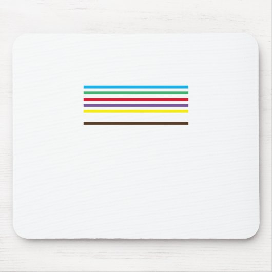 Lichtschwert-Minimalkonstruktion Mousepad (Vorne)