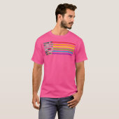 Lichtschwert Regenbogen T-Shirt (Vorne ganz)