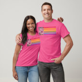 Lichtschwert Regenbogen T-Shirt (Unisex)