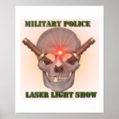 Lichtshow der Militärpolizei Poster (Vorne)