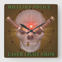 Lichtshow der Militärpolizei