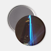 Lichtshow mit Shard Laser zur Eröffnung der Nacht Magnet (Vorderseite/Rückseite)