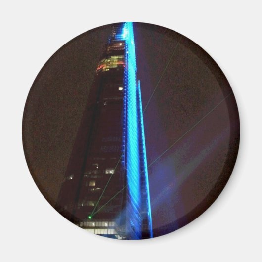 Lichtshow mit Shard Laser zur Eröffnung der Nacht Magnet (Vorne)