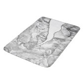 LICHTSILVER MARBLE AGATE GLITZER GLAM BADEMATTE (Schrägansicht)