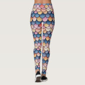 Lichtskaliermuster für den Glitzer Leggings (Rückseite)