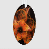 Lichtspiel Abstrakt Art Acrylic Oval Ornament (Vorderseite)