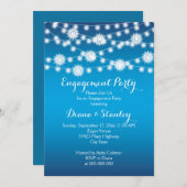 Lichtspiel Hochzeitsfeier Verlobung Einladung (Vorne/Hinten)