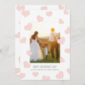 Lichtstarke Valentinstag-Fotokarten Feiertagskarte (Vorne/Hinten)