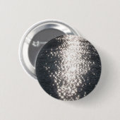 Lichtsternchen auf Dunklem Wasser Button (Vorne & Hinten)