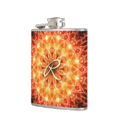 Lichtstrahl 1 Wrapped Flask Flachmann (Links)