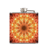 Lichtstrahl 1 Wrapped Flask Flachmann (Rückseite)