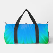Lichtstrahl - blaues Licht Duffle Bag (Vorderseite)