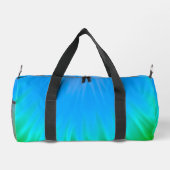Lichtstrahl - blaues Licht Duffle Bag (Rückseite)