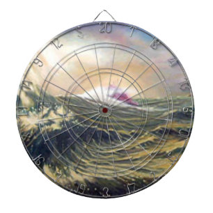 Lichtstrahl Dartscheibe