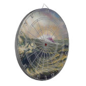 Lichtstrahl Dartscheibe (Vorderseite Links)