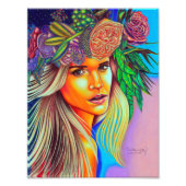 Lichtstrahl Fotodruck (Vorne)