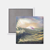 Lichtstrahl Magnet (Vorderseite/Rückseite)