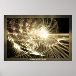 Lichtstrahl Poster