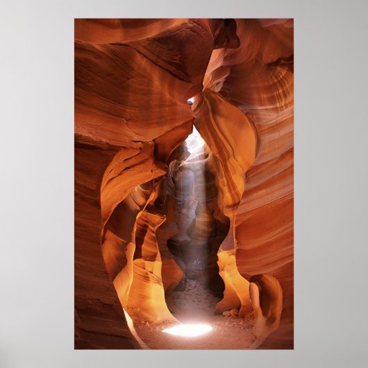 Lichtstrahl Poster (Vorne)