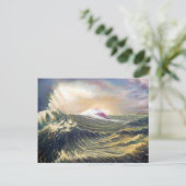 Lichtstrahl Postkarte (Stehend Vorderseite)