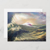 Lichtstrahl Postkarte (Vorne/Hinten)