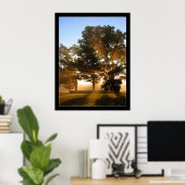 Lichtstrahlen 4 poster (Heimbüro)