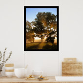 Lichtstrahlen 4 poster (Küche)