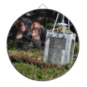 Lichtstrahlen Dartscheibe (vorne)