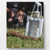 Lichtstrahlen Fotoplatte (Vorderseite)