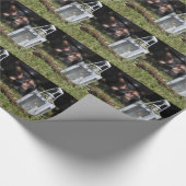 Lichtstrahlen Geschenkpapier (Ecke)