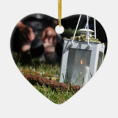 Lichtstrahlen Keramikornament (Vorne)