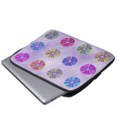 Lichtstrahlen Laptopschutzhülle (Vorne Knopf)