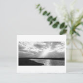 Lichtstrahlen Postkarte (Stehend Vorderseite)
