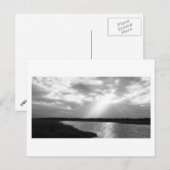 Lichtstrahlen Postkarte (Vorne/Hinten)