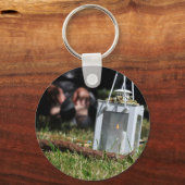 Lichtstrahlen Schlüsselanhänger (Vorderseite)