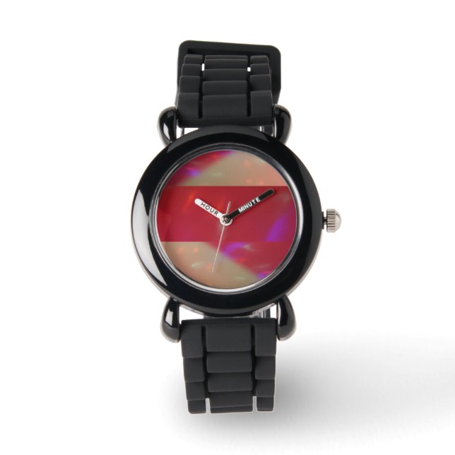 Lichtstreifen Armbanduhr (Vorderseite)