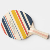 Lichtstreifen Tischtennis Schläger (Seitenansicht)